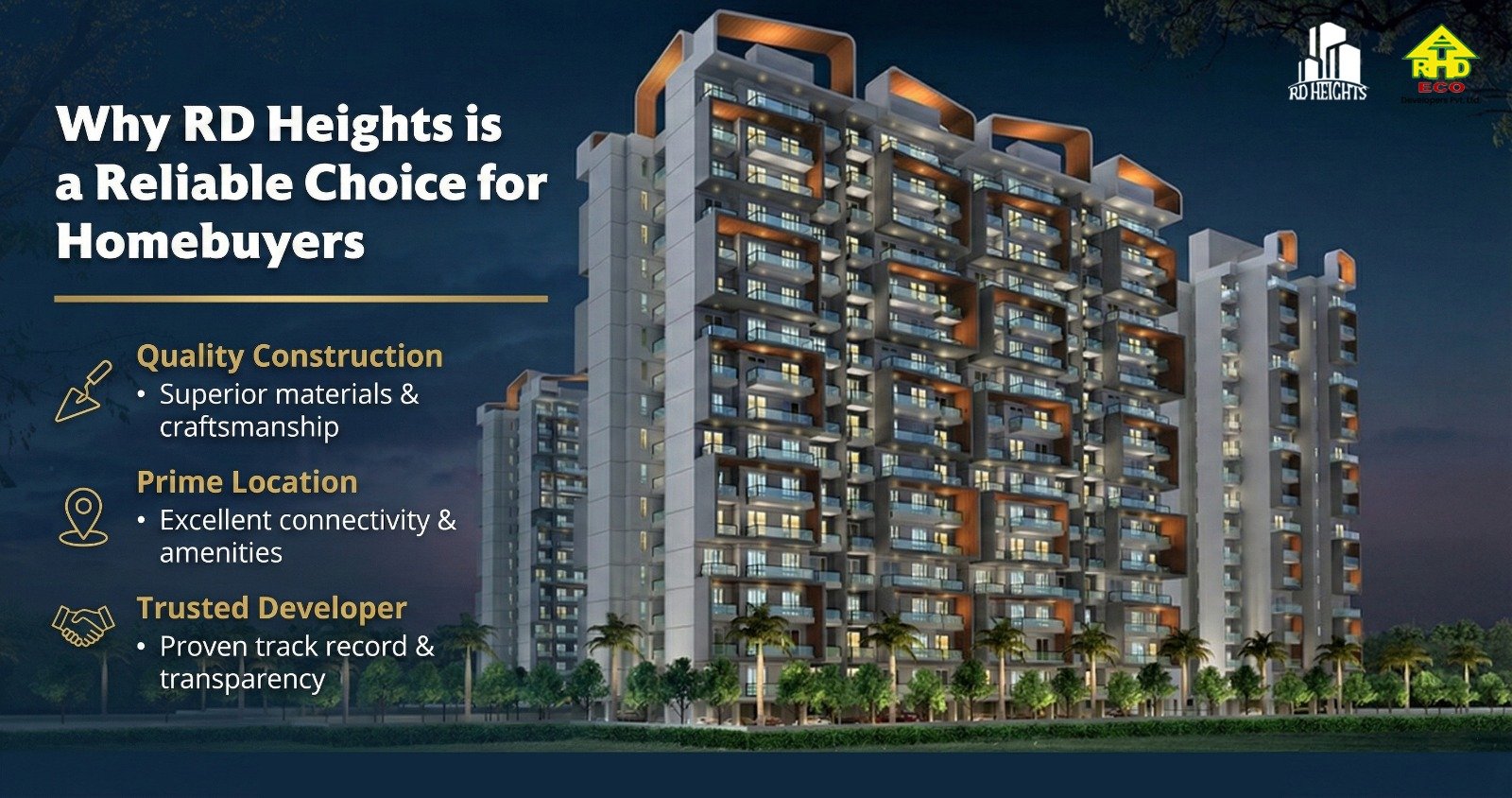 RD Heights is a Reliable Choice for Homebuyers