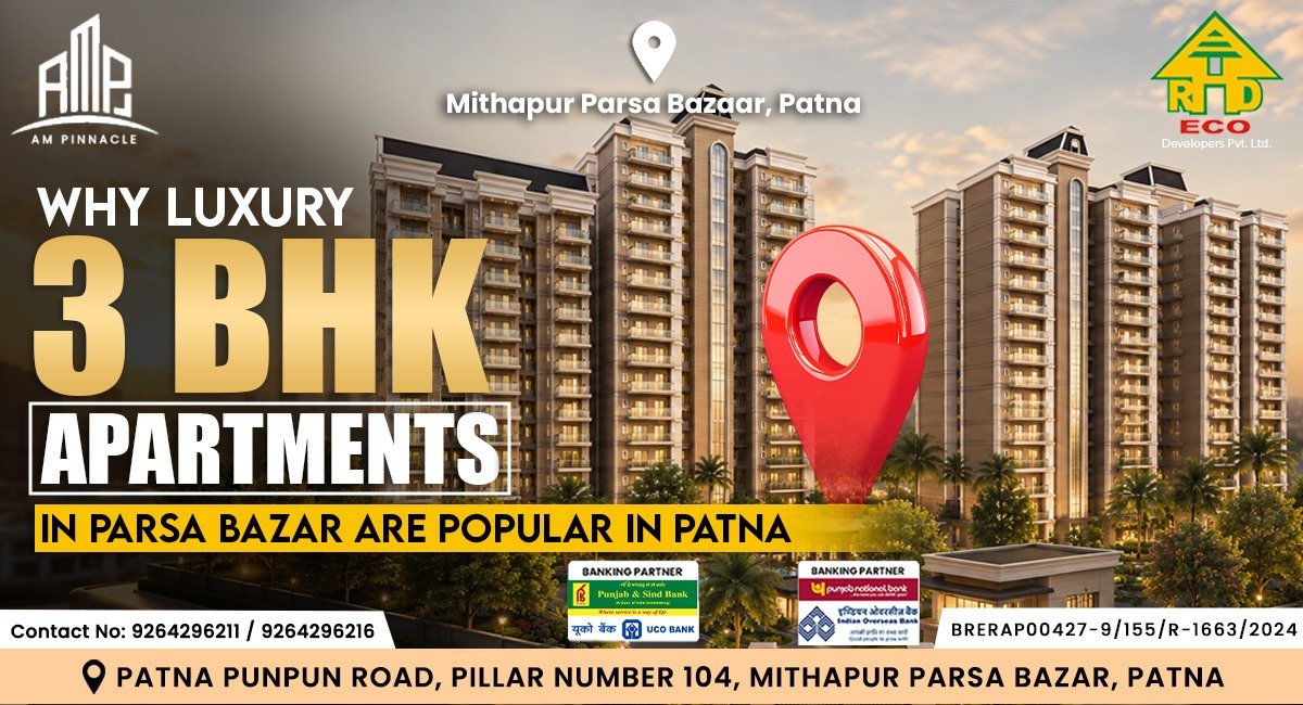 3 BHK Apartments in Parsa